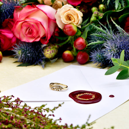 The Contemporary Champagne Rose Cut Diamond Ring - Antique Jewellers