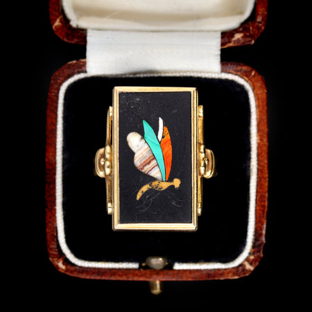 The Vintage Fly Mosaic Ring - Antique Jewellers