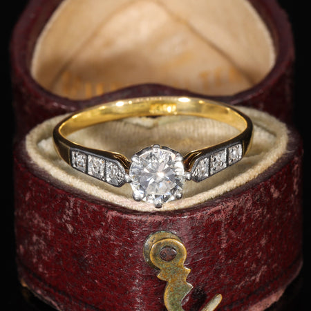 The Vintage Brilliant Cut Diamond Spectacular Ring