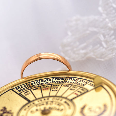 The Victorian 1887 Antique 22 Carat Gold Wedding Band - Antique Jewellers