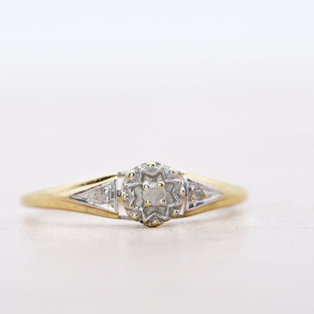 The Diamond Stardust Solitaire Ring - Antique Jewellers
