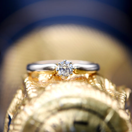 The Victorian 1897 Classical Diamond Ring - Antique Jewellers