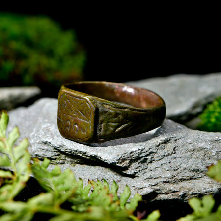 The 1894 Victorian Bronze Ring - Antique Jewellers