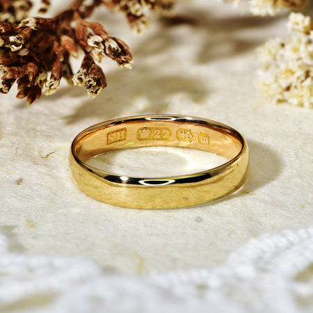 The Antique Victorian 1896 Wedding Ring - Antique Jewellers