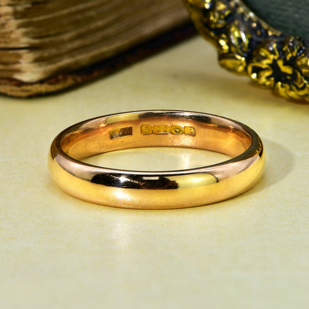 The Vintage 1939 22ct Gold Wedding Ring - Antique Jewellers