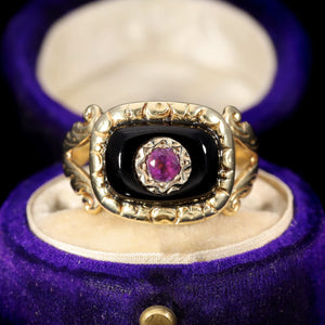 Antique & Vintage Onyx Rings