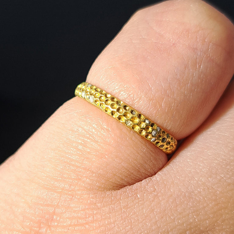 The Antique 18th Century 'By This Token You Are Bespoken' Posy Ring