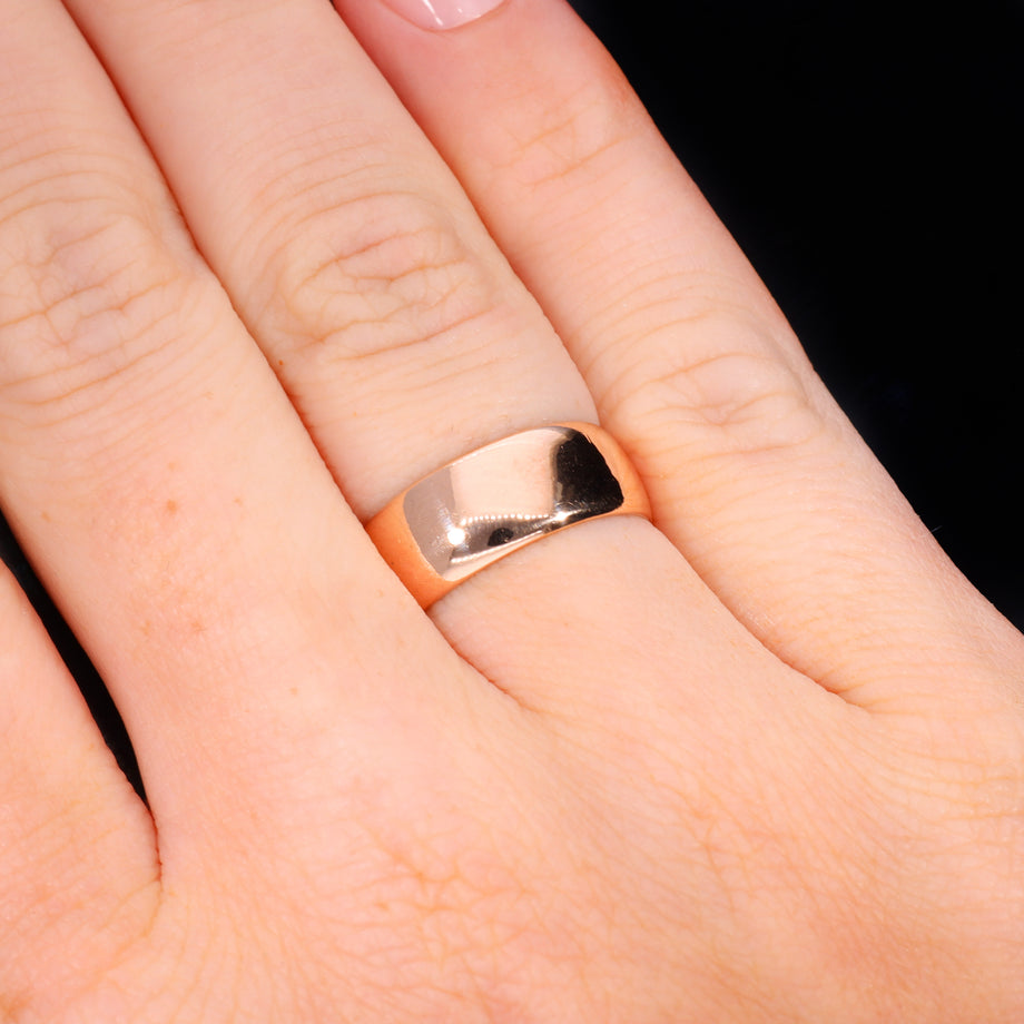 The Antique 1909 Rose Gold Wedding Ring