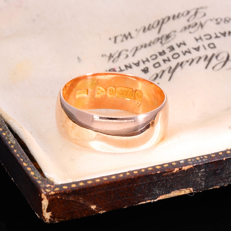 The Antique 1909 Rose Gold Wedding Ring