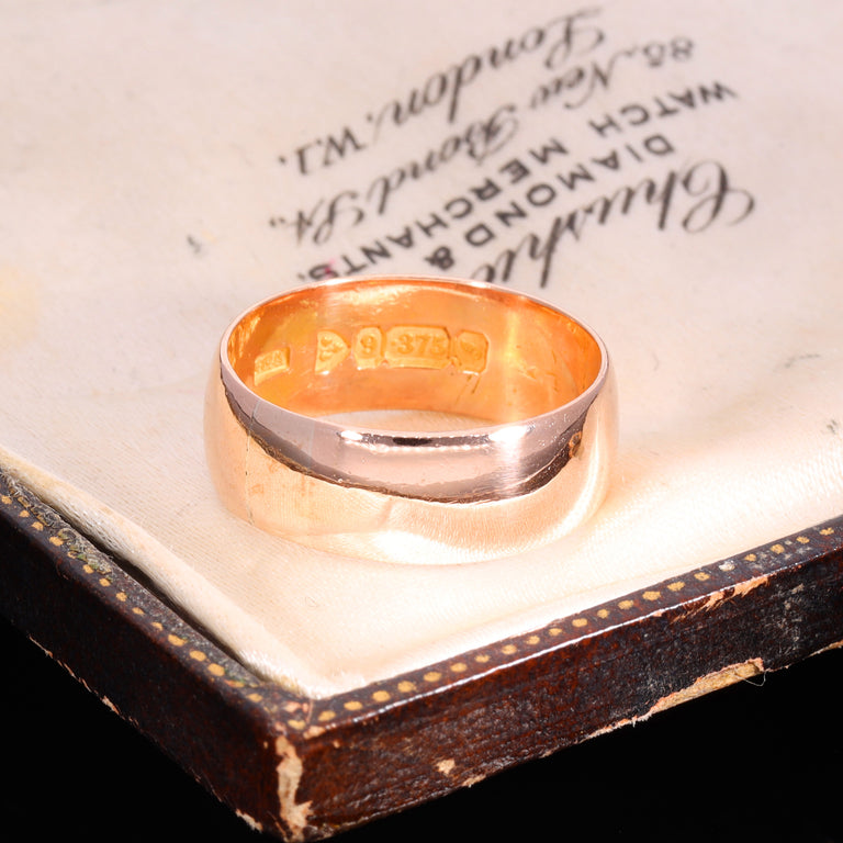 The Antique 1909 Rose Gold Wedding Ring