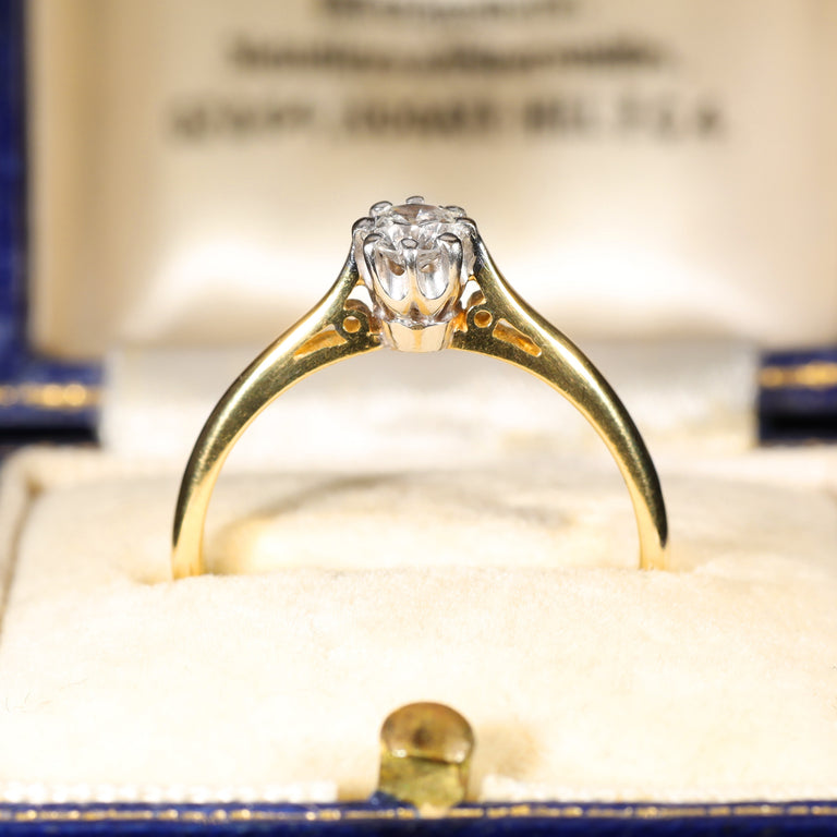 The Vintage 1998 Brilliant Cut Diamond Ring