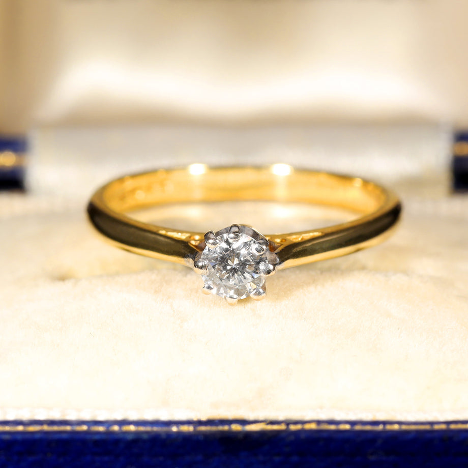 The Vintage 1998 Brilliant Cut Diamond Ring