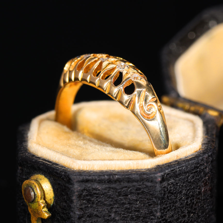 The Vintage 1942 Five Stone Diamond Classic Ring