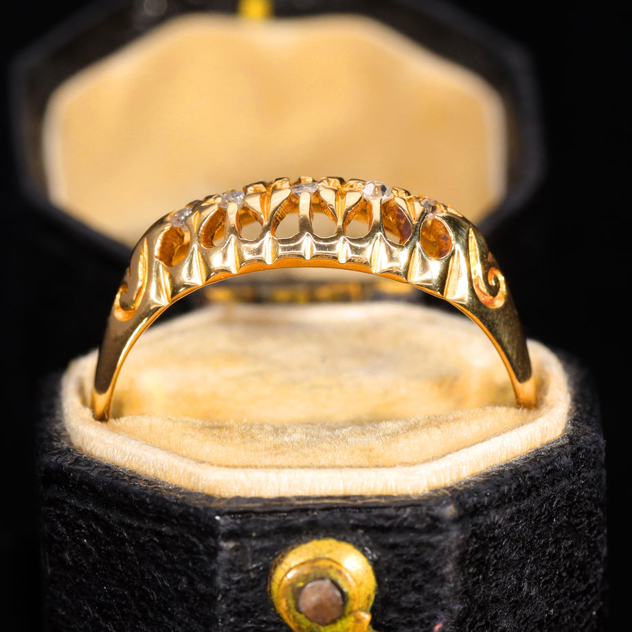 The Vintage 1942 Five Stone Diamond Classic Ring