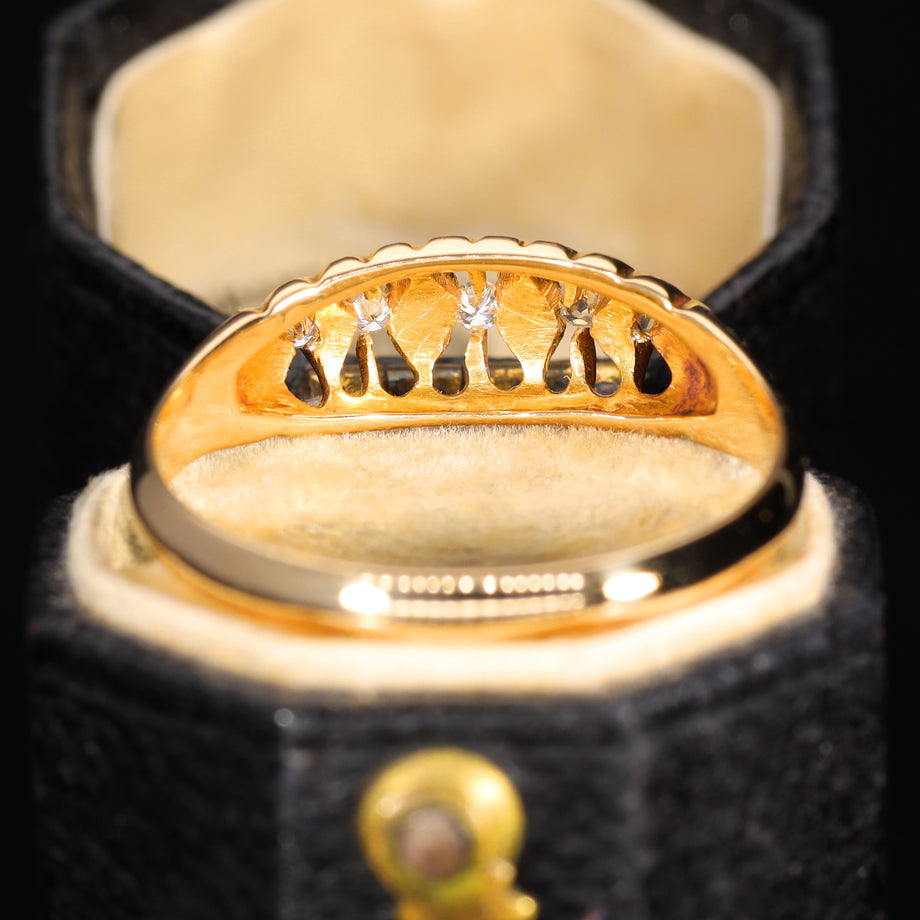 The Vintage 1942 Five Stone Diamond Classic Ring