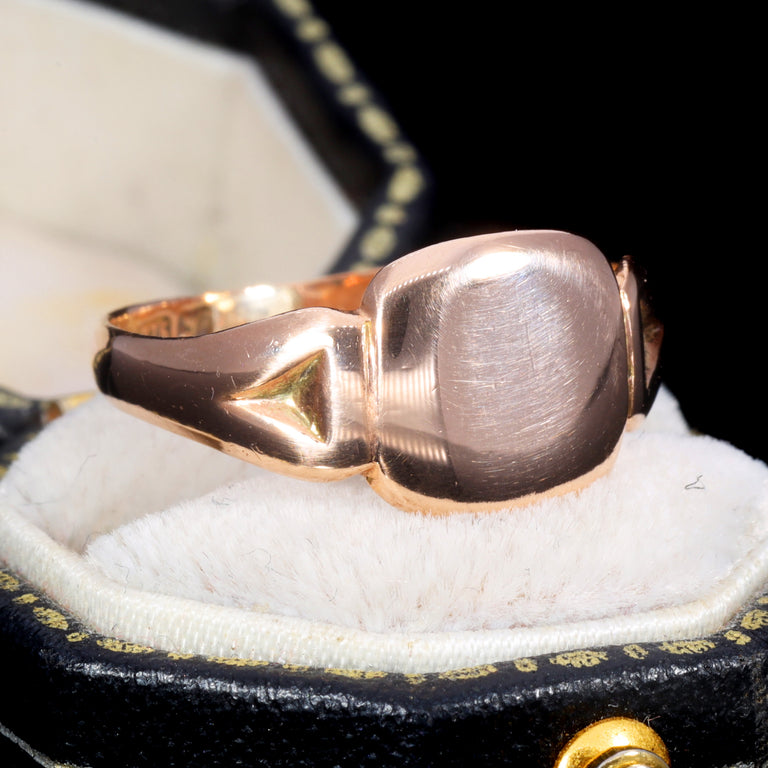 The Antique 1919 Rosy Signet Ring