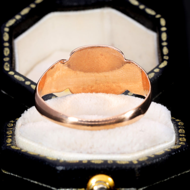 The Antique 1919 Rosy Signet Ring