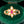 Load image into Gallery viewer, The Antique Victorian Ruby, Pearl and Emerald Daisy Ring