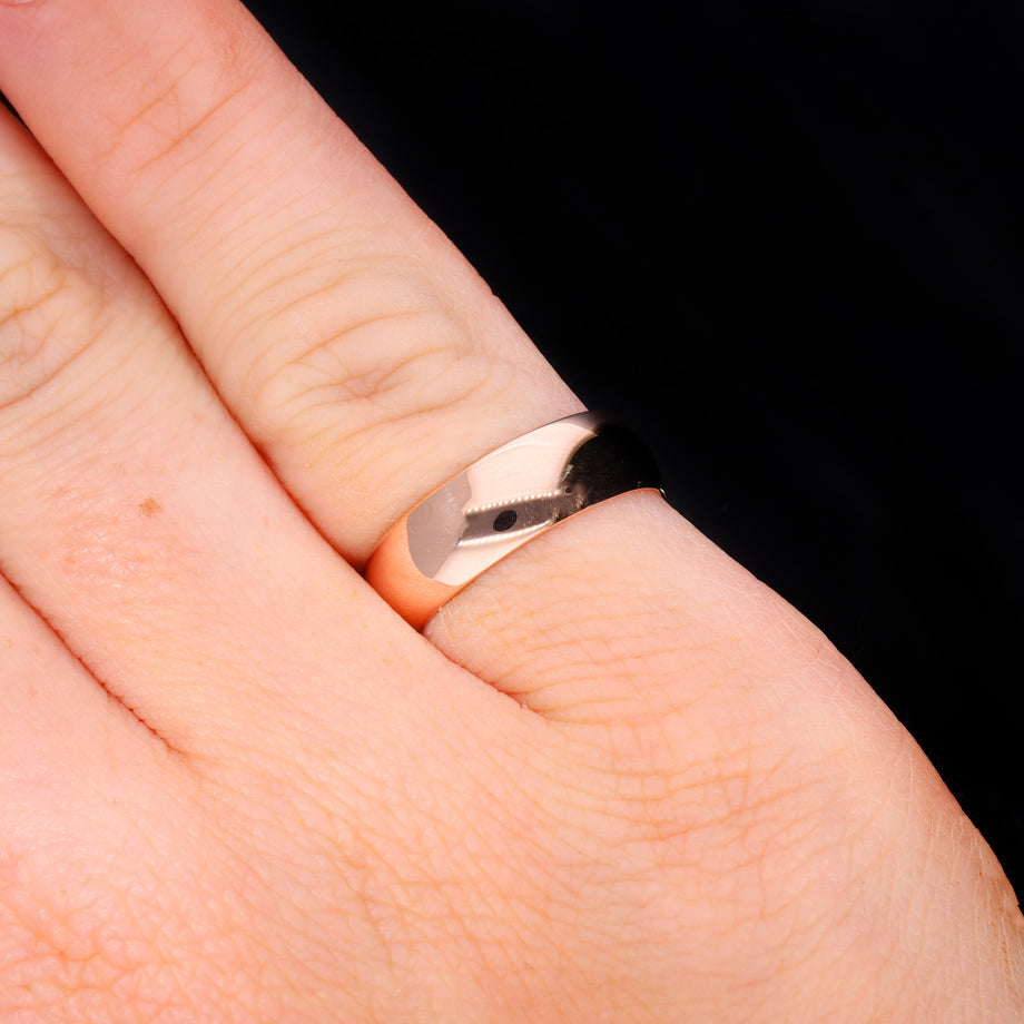 The Antique 1912 9ct Rose Gold Wedding Ring