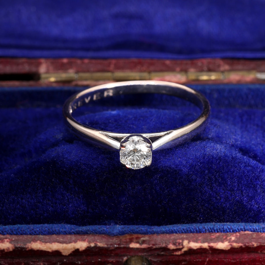 The Vintage Brilliant Cut Diamond Forever Ring