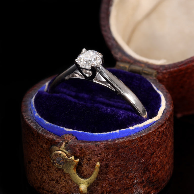 The Vintage Brilliant Cut Diamond Forever Ring