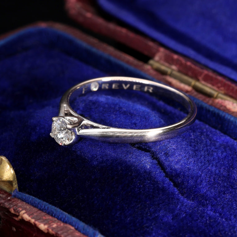 The Vintage Brilliant Cut Diamond Forever Ring