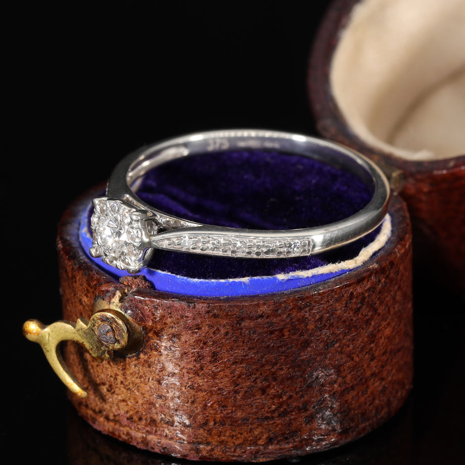 The Vintage Diamond Captivating Cluster Ring