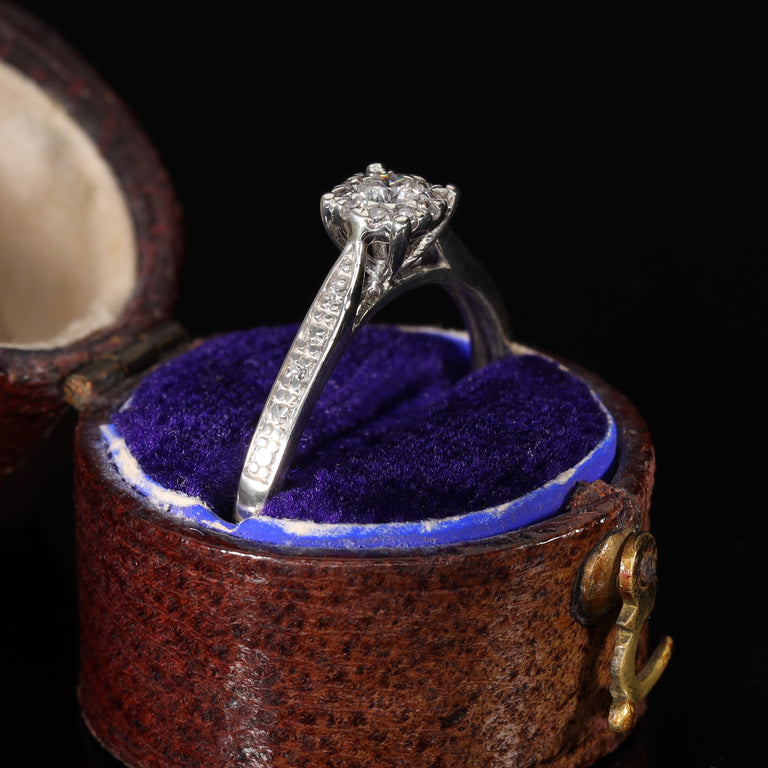 The Vintage Diamond Captivating Cluster Ring