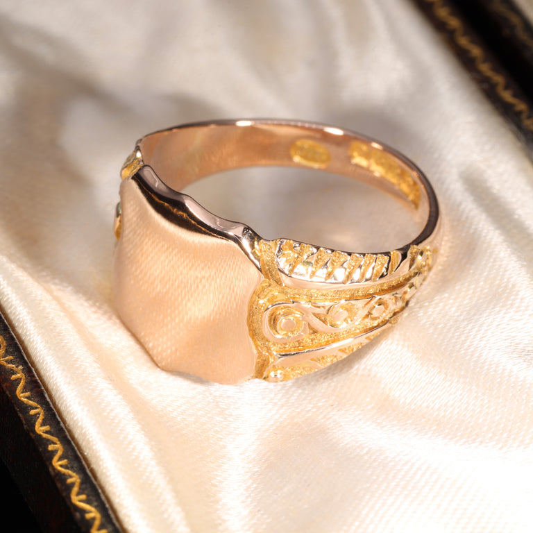 The Antique 1919 Shield Signet Ring
