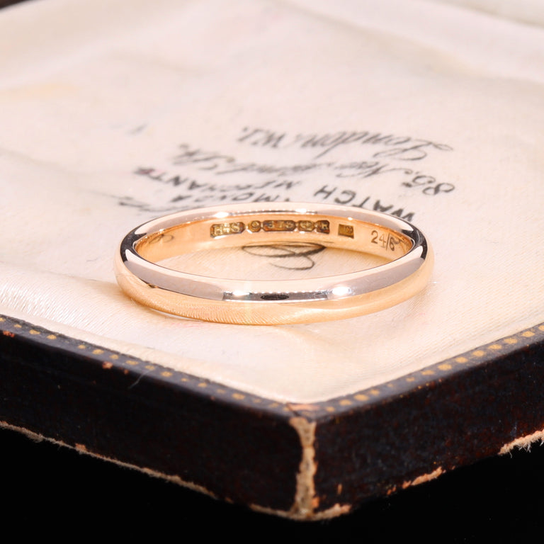 The Vintage 1932 9ct Rose Gold Wedding Ring