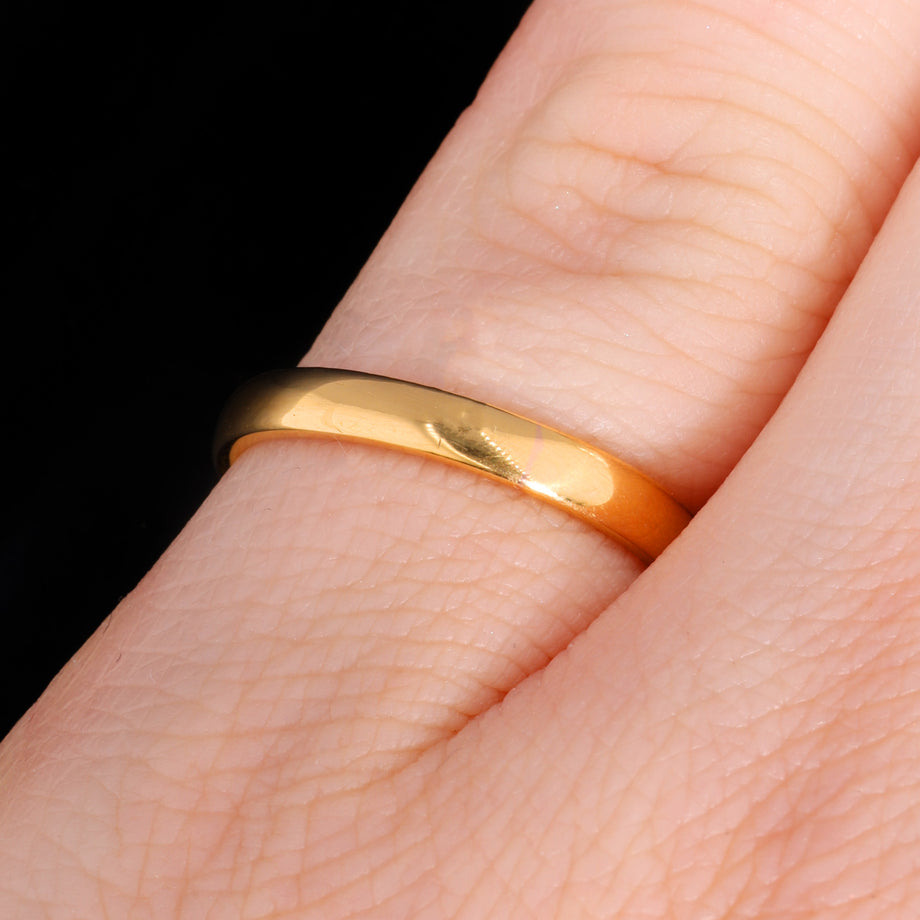 The Vintage 1981 22ct Gold Wedding Ring
