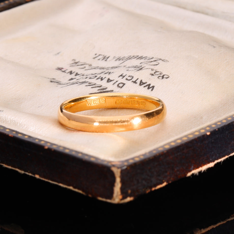 The Vintage 1939 22ct Wedding Ring