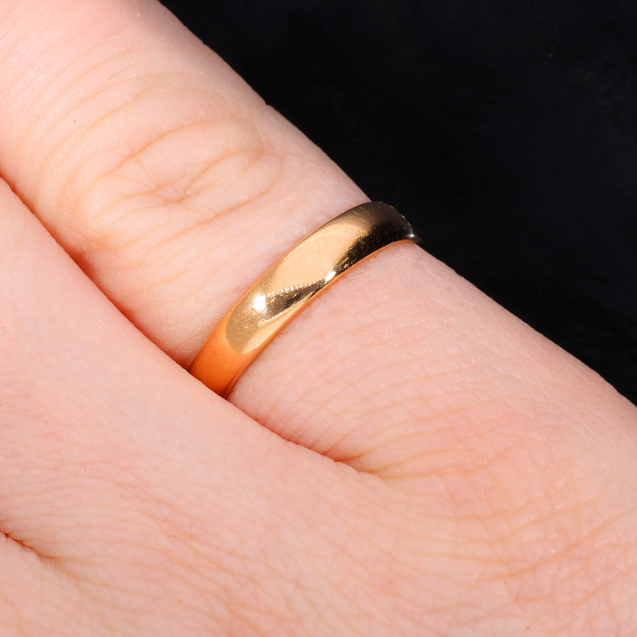 The Vintage 1930 22ct Gold Wedding Ring