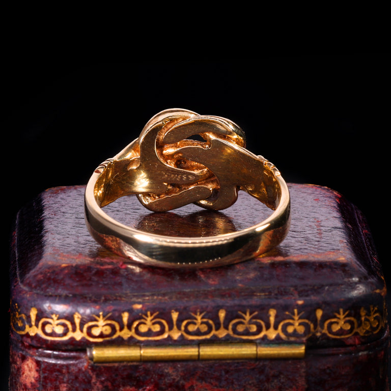 The Vintage 9ct Gold Puzzle Knot Ring