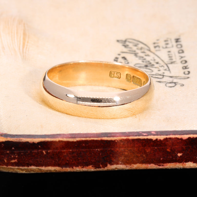 The Vintage 1957 9ct Gold Wedding Ring