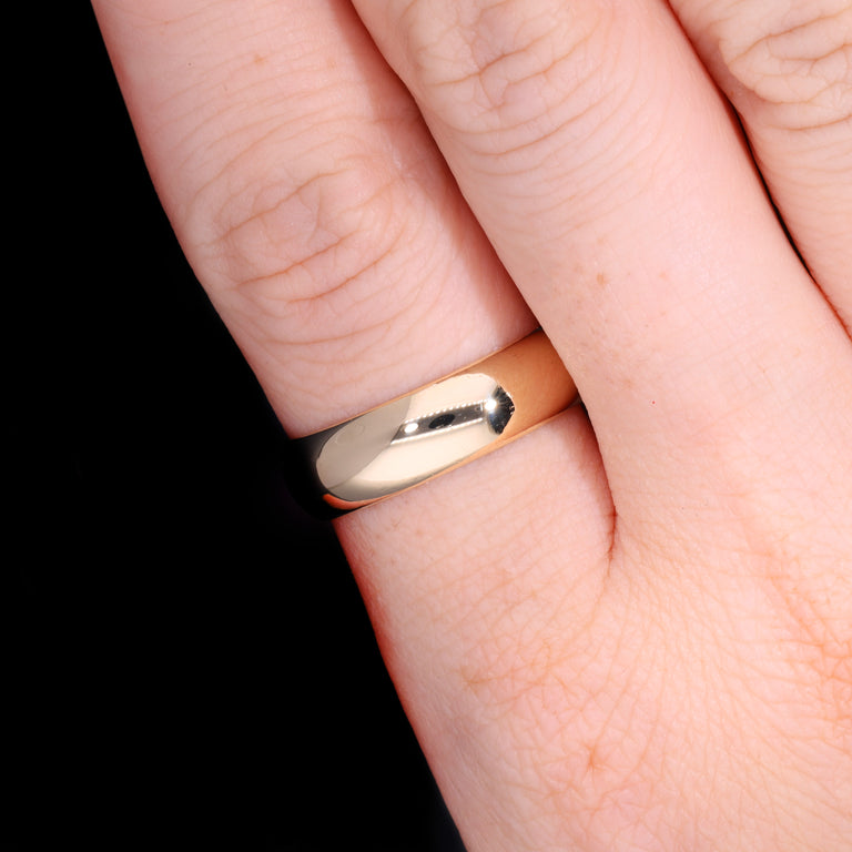 The Vintage 1991 9ct Yellow Gold Wedding Ring