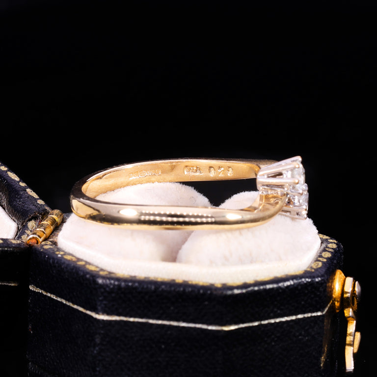 The Vintage Toi Et Moi Brilliant Cut Diamond Ring