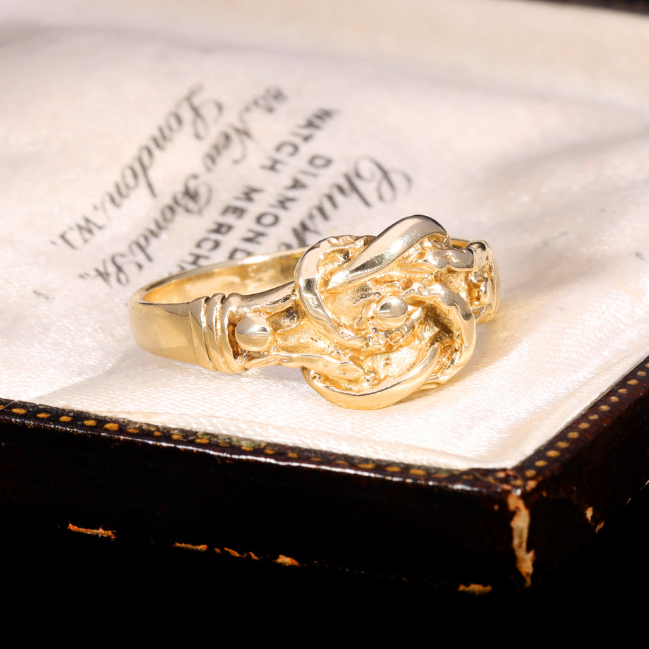 The Vintage 2001 9ct Gold Puzzle Knot Ring