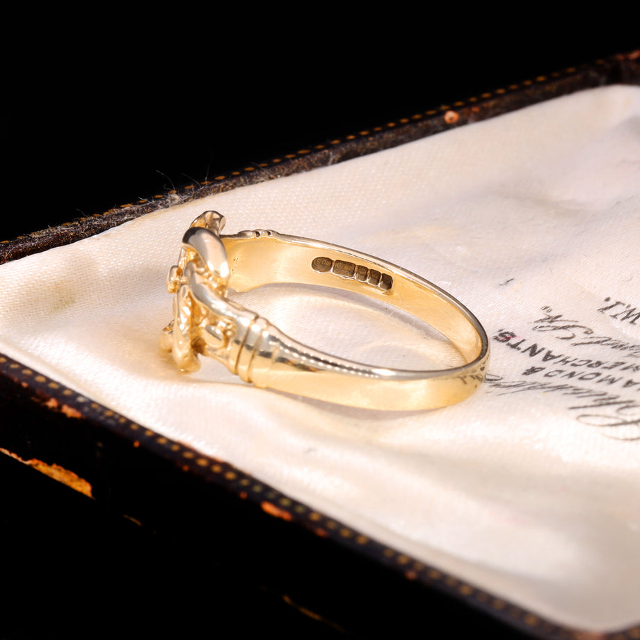 The Vintage 2001 9ct Gold Puzzle Knot Ring