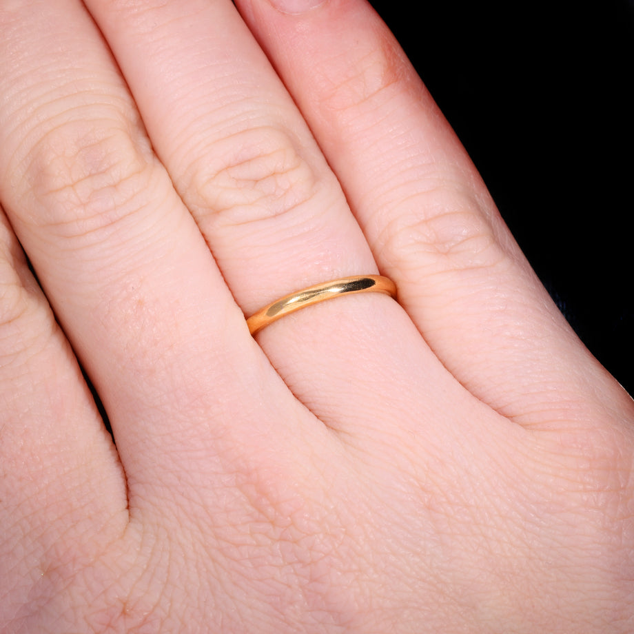 The Vintage 1939 22ct Gold Wedding Ring