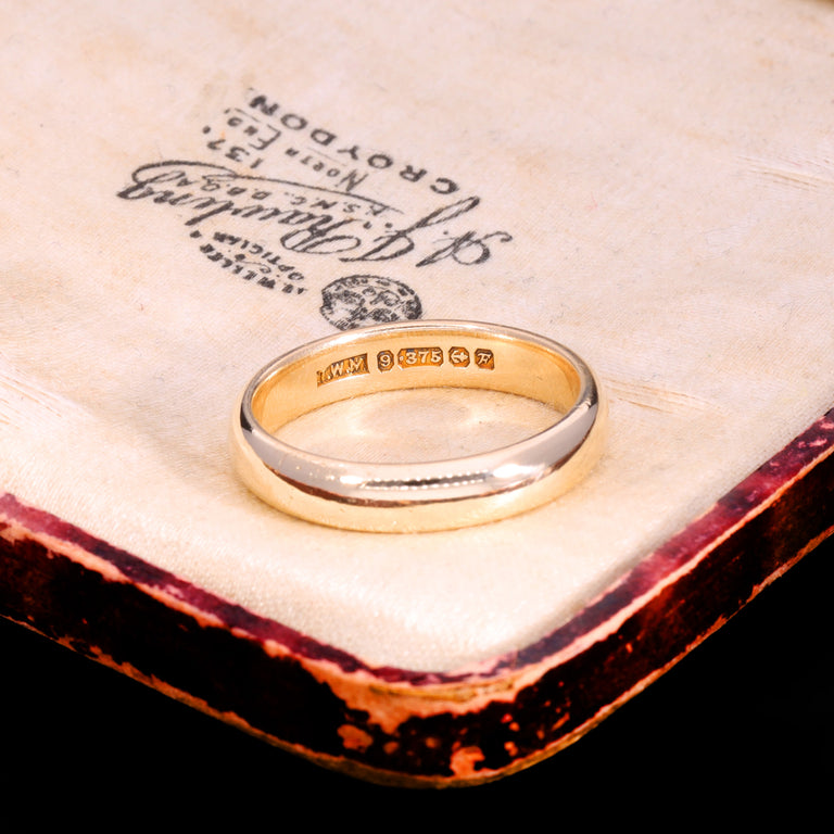 The Vintage 1955 9ct Gold Wedding Ring