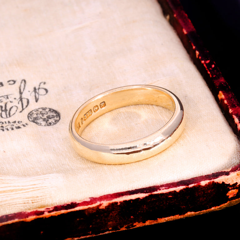 The Vintage 1955 9ct Gold Wedding Ring