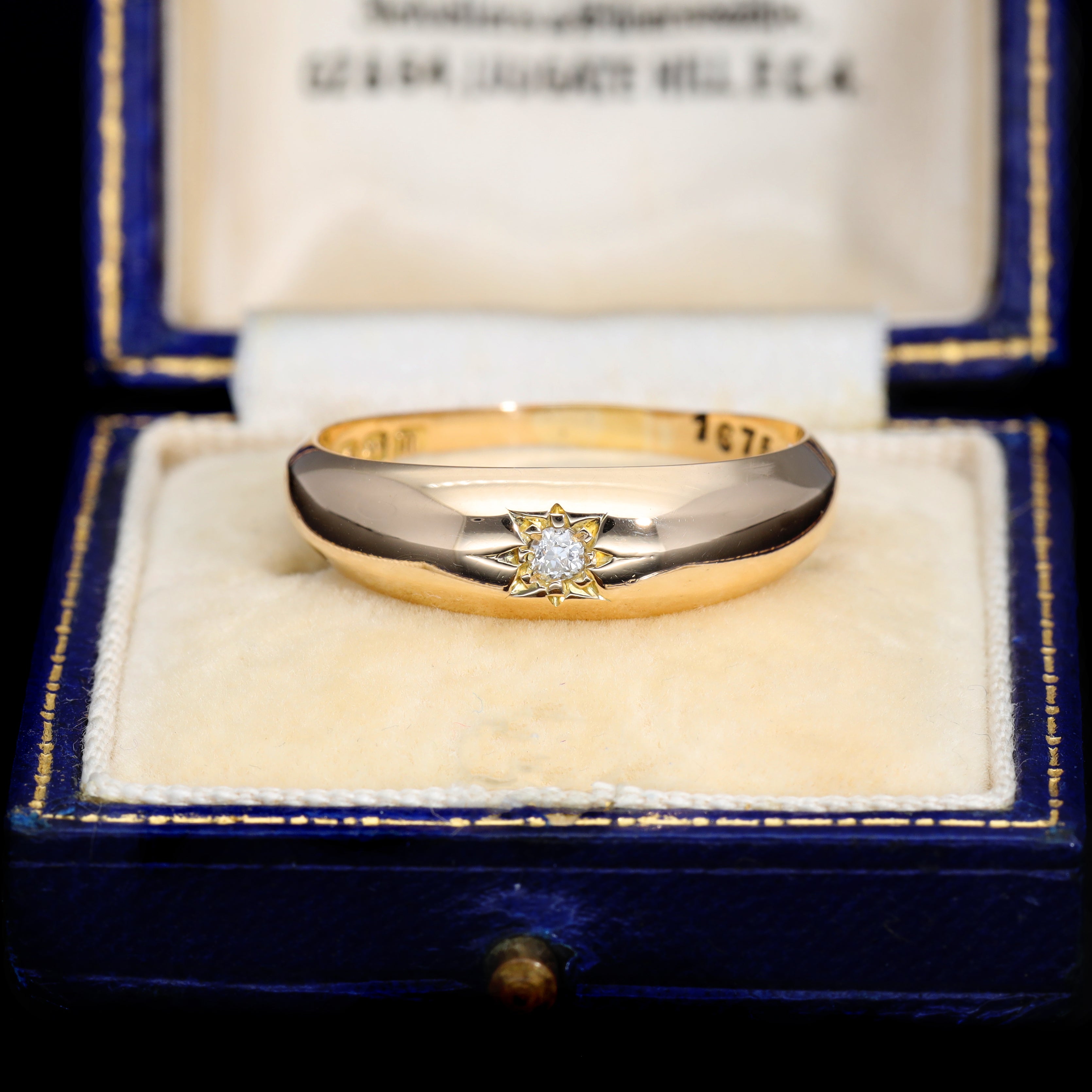 The Antique 1911 Diamond Star Ring - Antique Jewellers