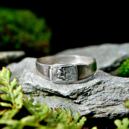 The Ancient Medieval Angel Ring - Antique Jewellers
