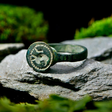 The Ancient Bronze Animal Ring - Antique Jewellers