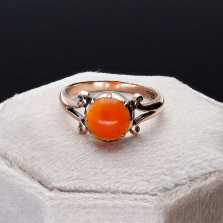 The Antique Carnelian Autumnal Ring - Antique Jewellers