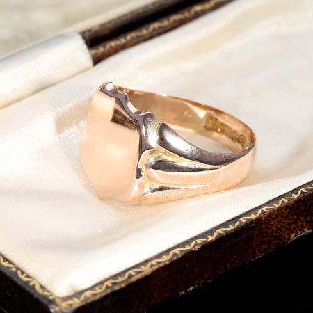 The Antique 1917 Shield Signet Ring - Antique Jewellers