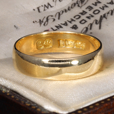 The Vintage 1984 18ct Gold Wedding Ring