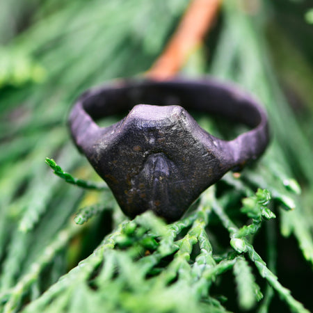 The Ancient Iron Age Cernunnos God Of The Forests Ring - Antique Jewellers