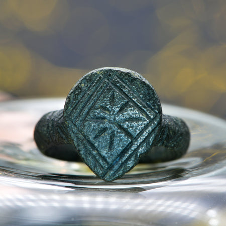 The Ancient Medieval Bronze Bravery Ring - Antique Jewellers